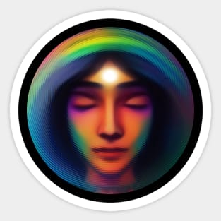 Meditation Sticker